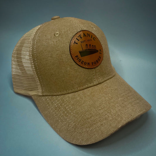 Titanic Tennessee Leather Patch Mesh Snapback Cap