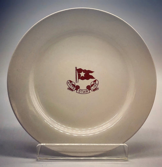Third Class and Crew White Star Line Side Plate