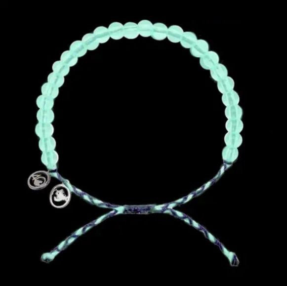 4Ocean Bracelet - Angler Fish Glow Beaded