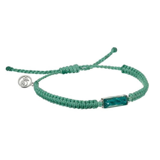 4Ocean Bracelet - Ghost Net Green