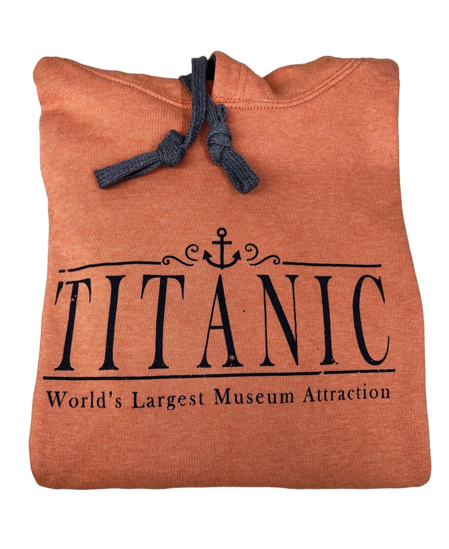 Titanic Museum Attraction Elegant Logo Fleece Hoodie
