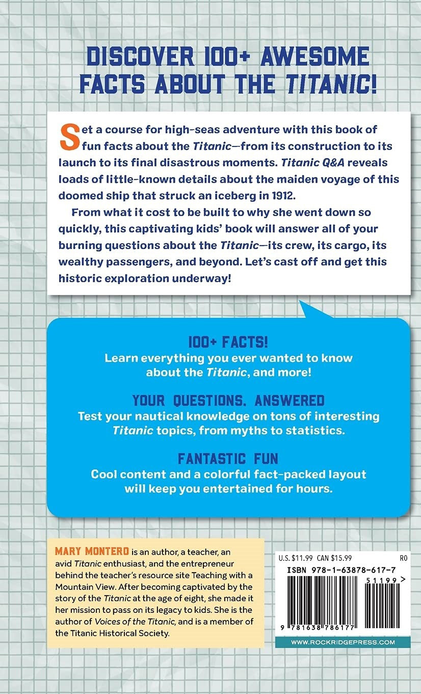 Titanic Q&A : 100+ Fascinating Facts for Kids