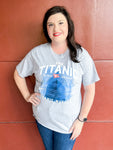 RMS TITANIC BLUEPRINT T SHIRT XXL