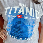 RMS TITANIC BLUEPRINT T SHIRT XXL