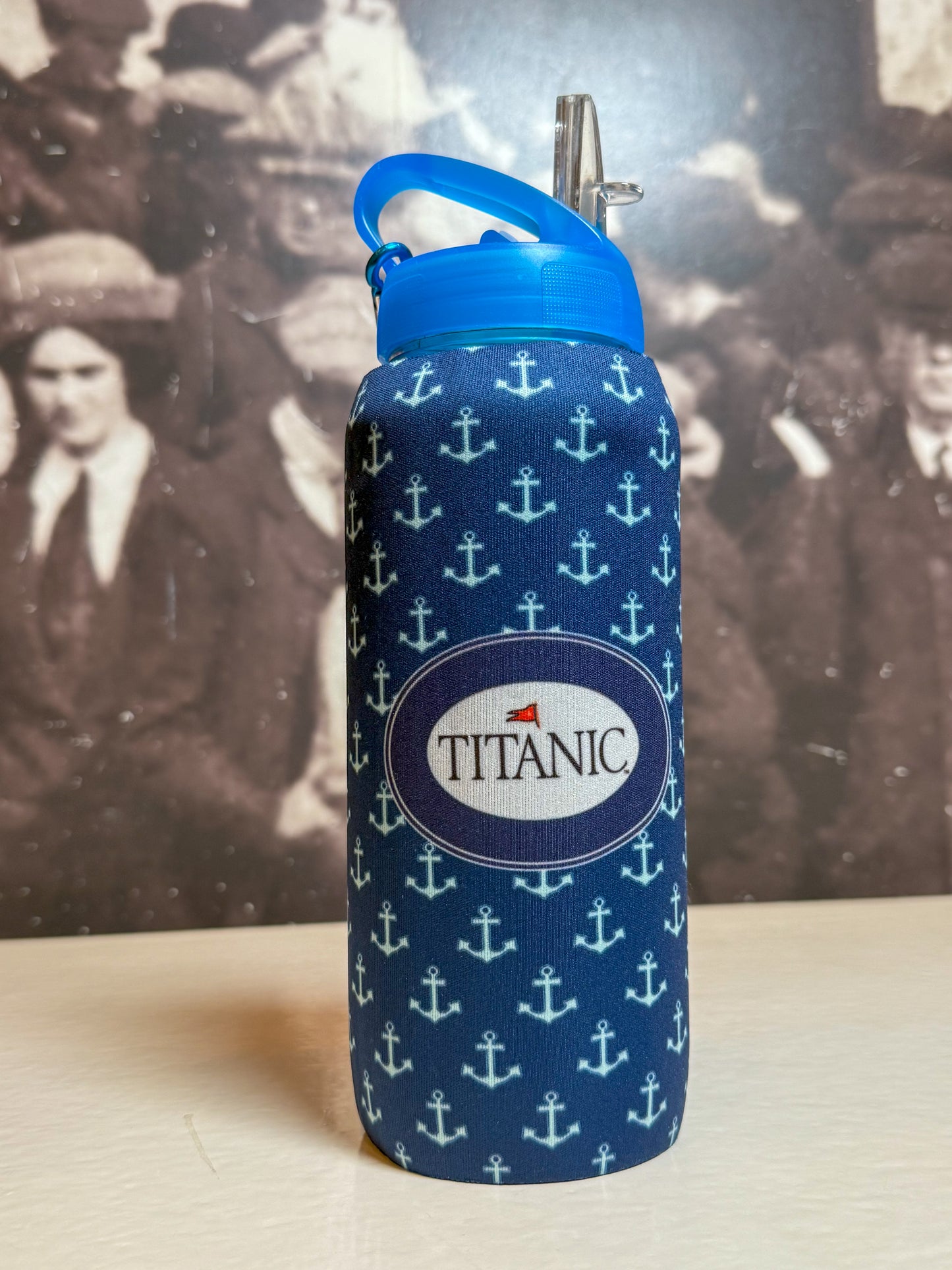 Titanic Kids Sport Water Bottle with Sleeve