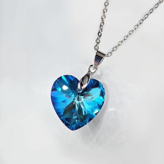 Titanic Bermuda Heart Necklace