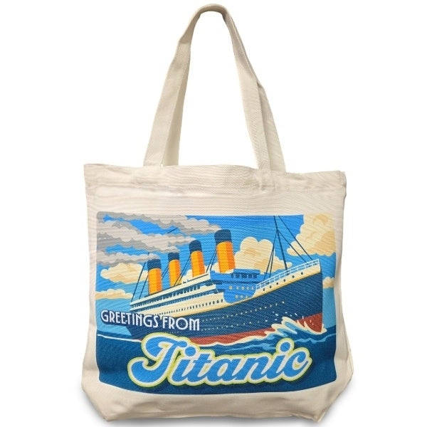 Greetings from Titanic Tote Bag