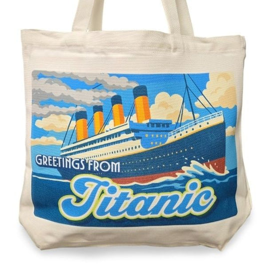 Greetings from Titanic Tote Bag