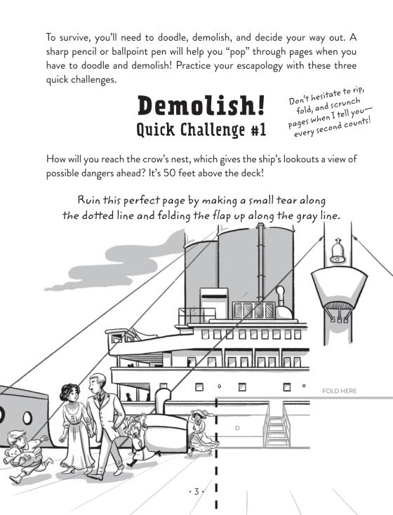 Escape This Book! - Titanic