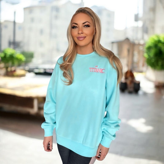 Titanic Chenille Print Fleece Hoodie