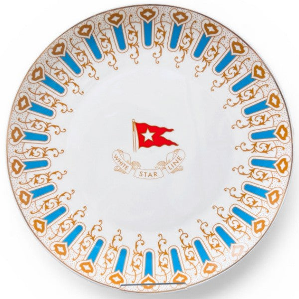 First Class Wisteria Pattern 10 Inch Dinner Plate