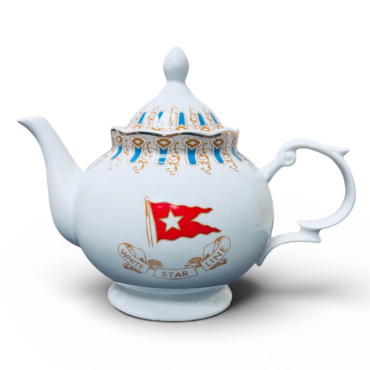 First Class Wisteria Pattern Teapot
