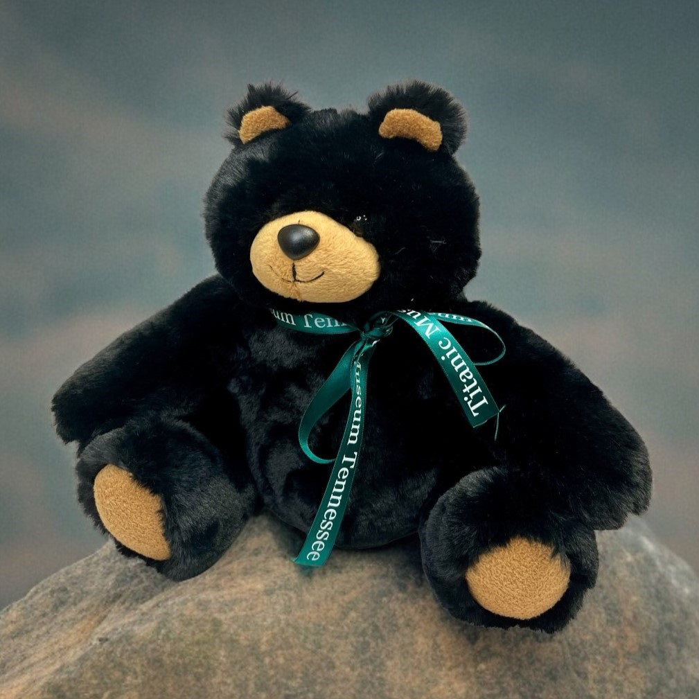 Titanic Tennessee Cuddly Soft Black Bear Plush 11 Inches
