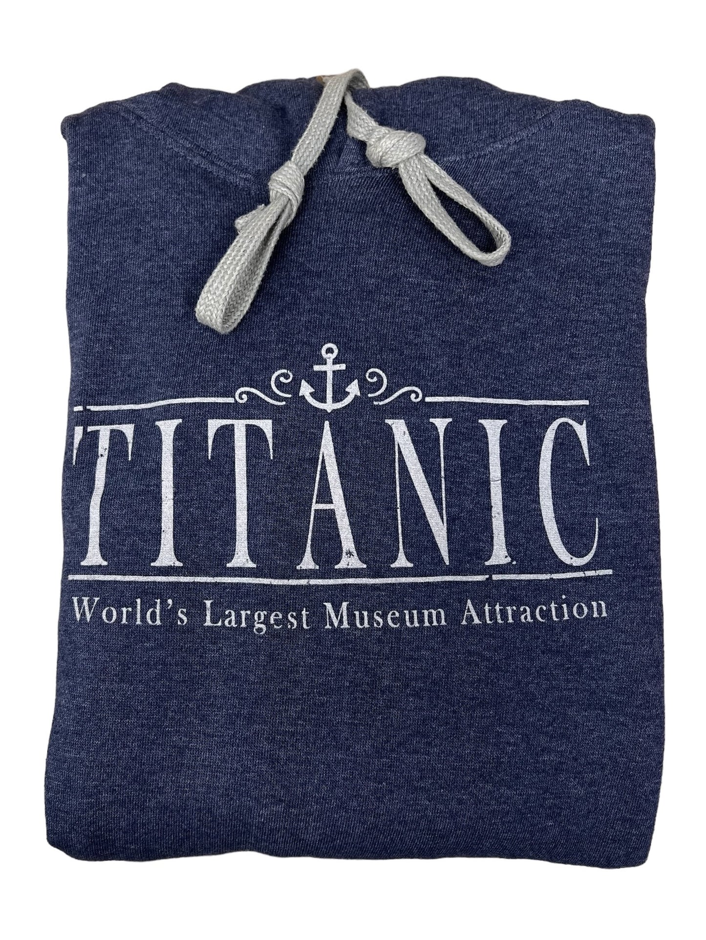 Titanic Museum Attraction Elegant Logo Fleece Hoodie