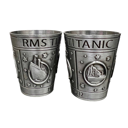Collectable Titanic Pewter Shot Glass