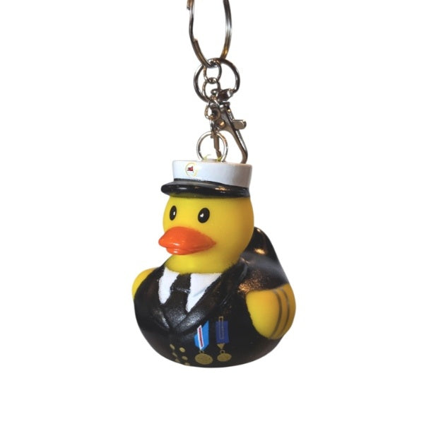 Captain Duck Key Ring
