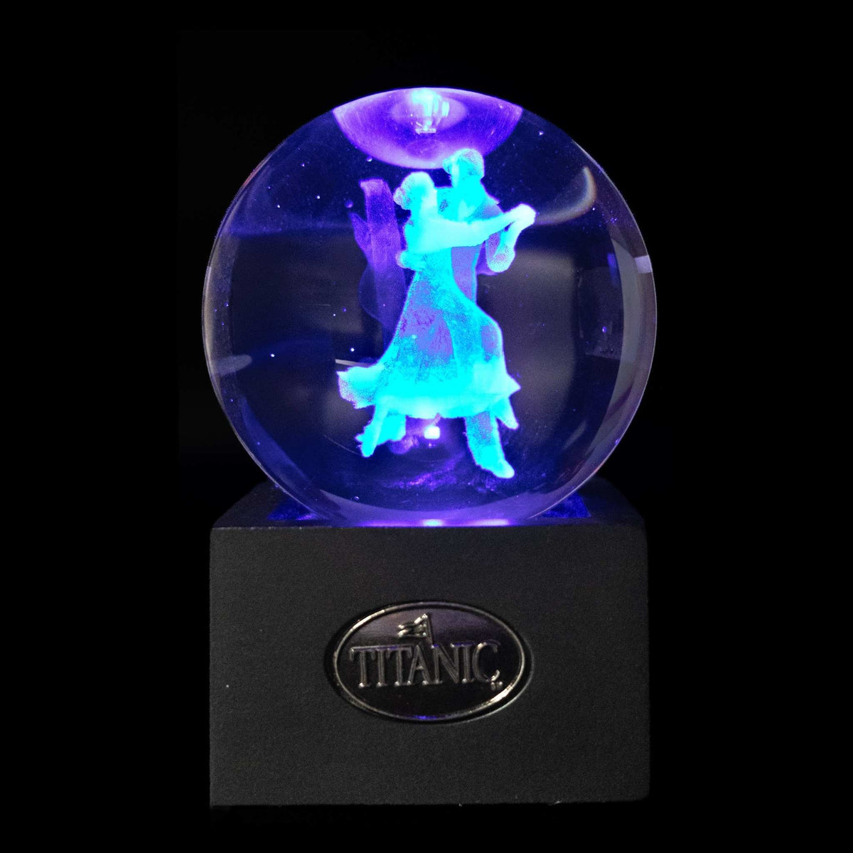 LED Light-Up Crystal Ball Titanic Dancers