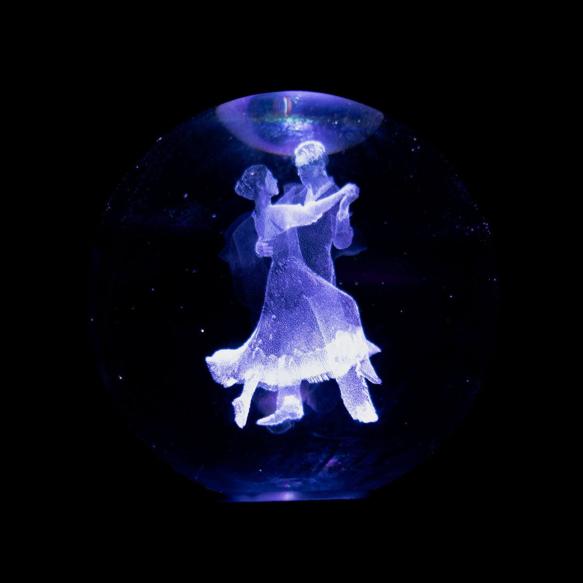 LED Light-Up Crystal Ball Titanic Dancers