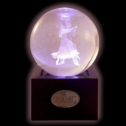 LED Light-Up Crystal Ball Titanic Dancers