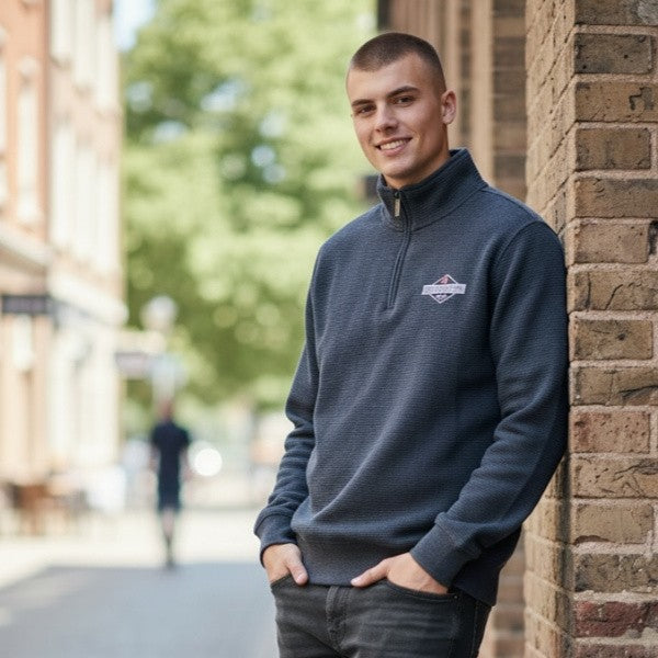 Titanic Quarter Zip Ottoman Sweatshirt