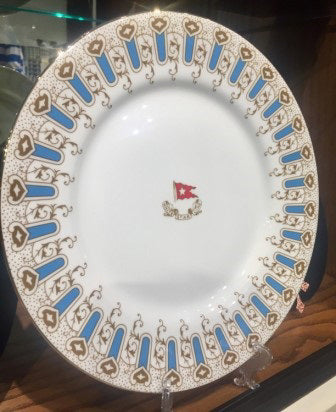 First Class Wisteria Pattern 10 Inch Dinner Plate