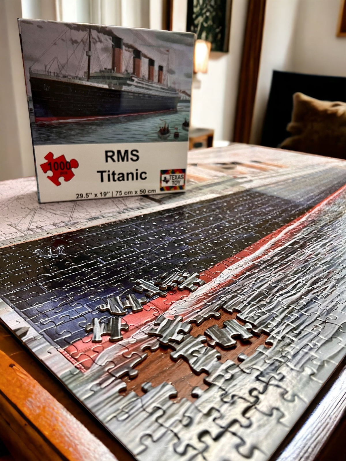RMS Titanic at Port 1000 Pieces Jigsaw Puzzle