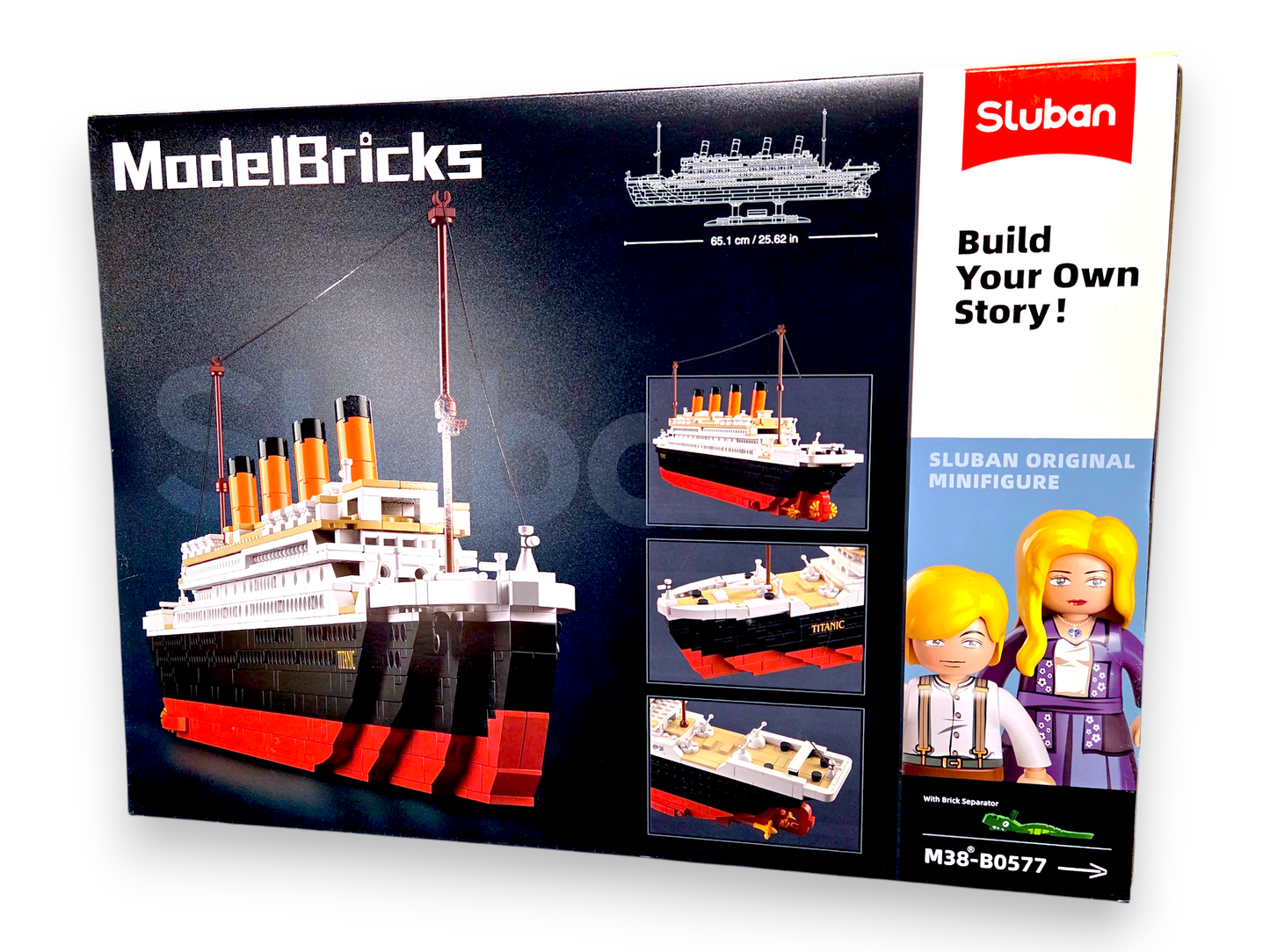 Titanic Block Set 1012 Pieces with Figurines