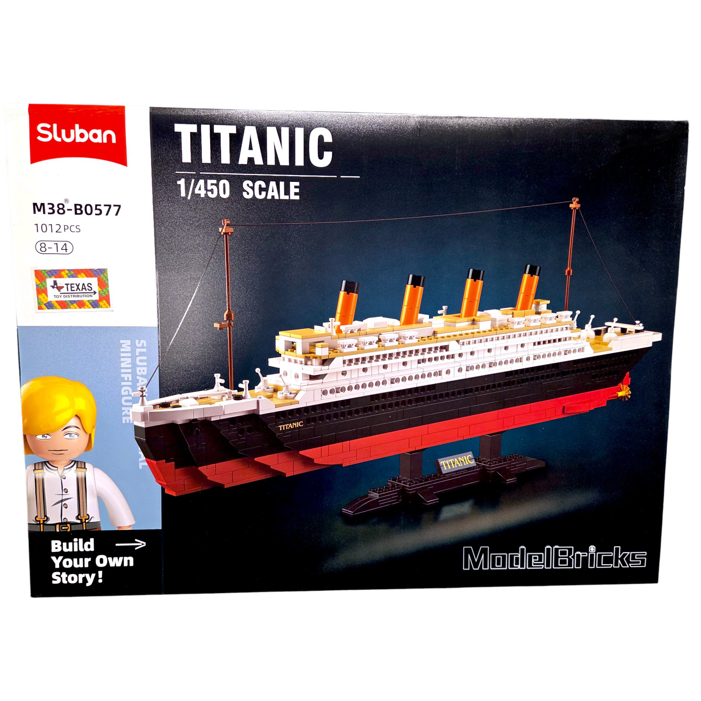 Titanic Block Set 1012 Pieces with Figurines