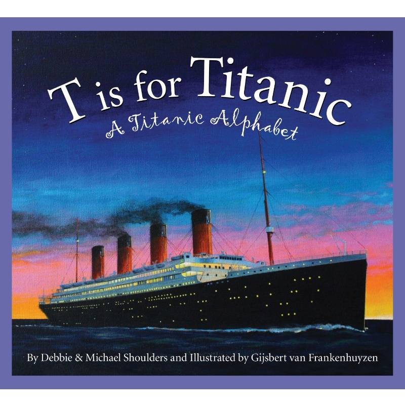 The cover of T is for Titanic in a square icon format.