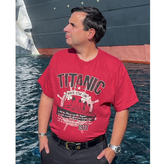 Titanic History Red T-Shirt
