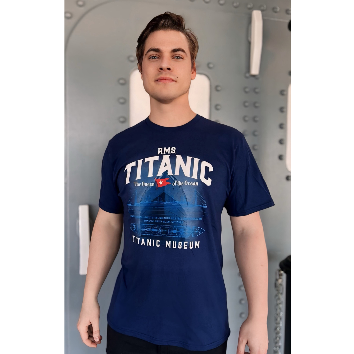RMS Titanic Blueprint T-Shirt