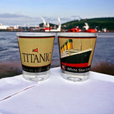 TITANIC TRAVEL ART SHOT GLASS