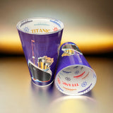 TITANIC FULL IMAGE INSIDE AND OUT PINT GLASS