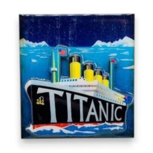 Titanic 2D Ship Magnet