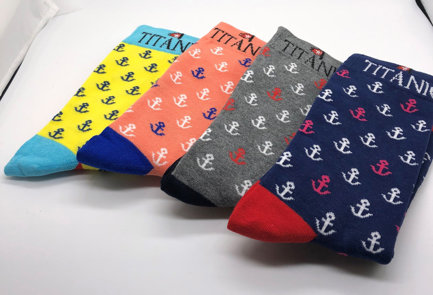 Titanic Anchor Socks