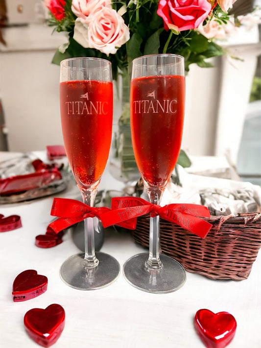 Titanic Etched Flute