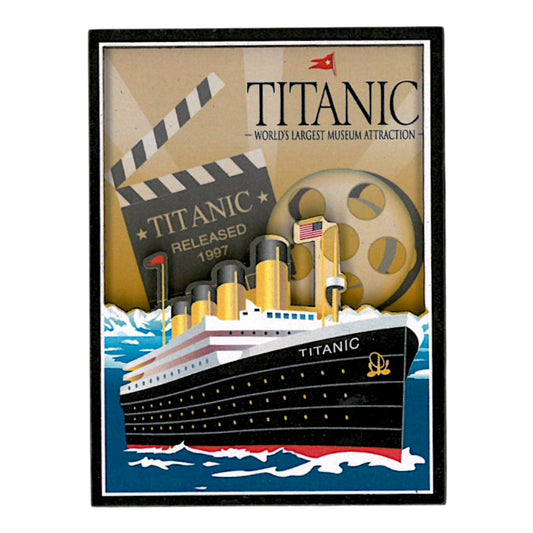 Titanic Film Reel Magnet