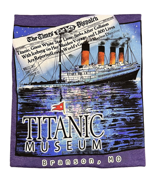 Titanic Headlines T Shirt - Branson, MO