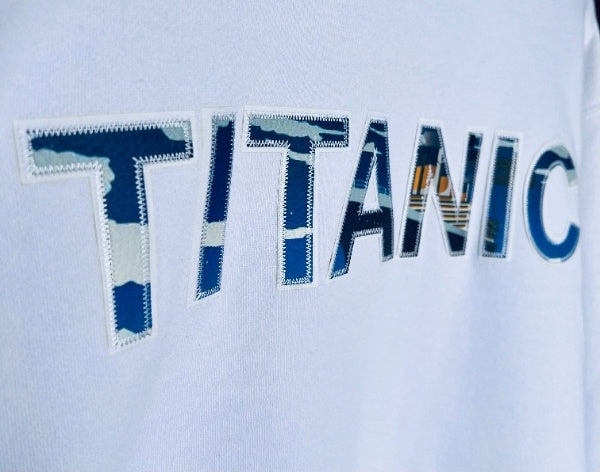 Titanic In Letters Crew Sweatshirt