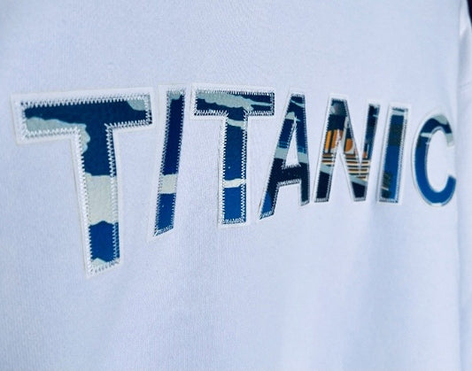 Titanic In Letters Crew Sweatshirt