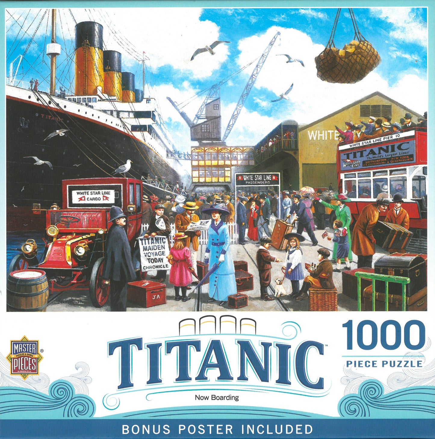 Titanic: Now Boarding 1000 Piece Puzzle