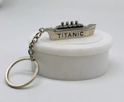 Titanic Ship Small Metal Key Ring