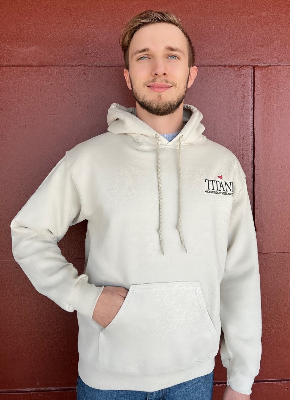 Titanic Vintage Postcard Hoodie