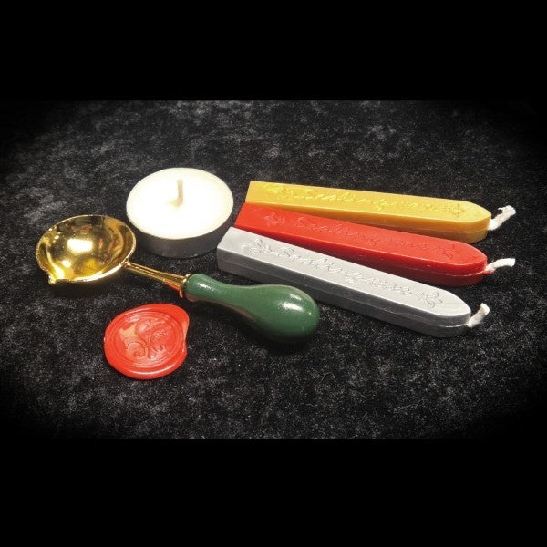 Titanic Feather Quill and Wax Seal Calligraphy Set