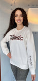 SPARKLING TITANIC NEVER LET GO CREWNECK XXL