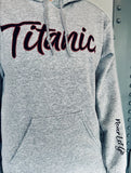 SPARKLING TITANIC NEVER LET GO HOODIE XXXL