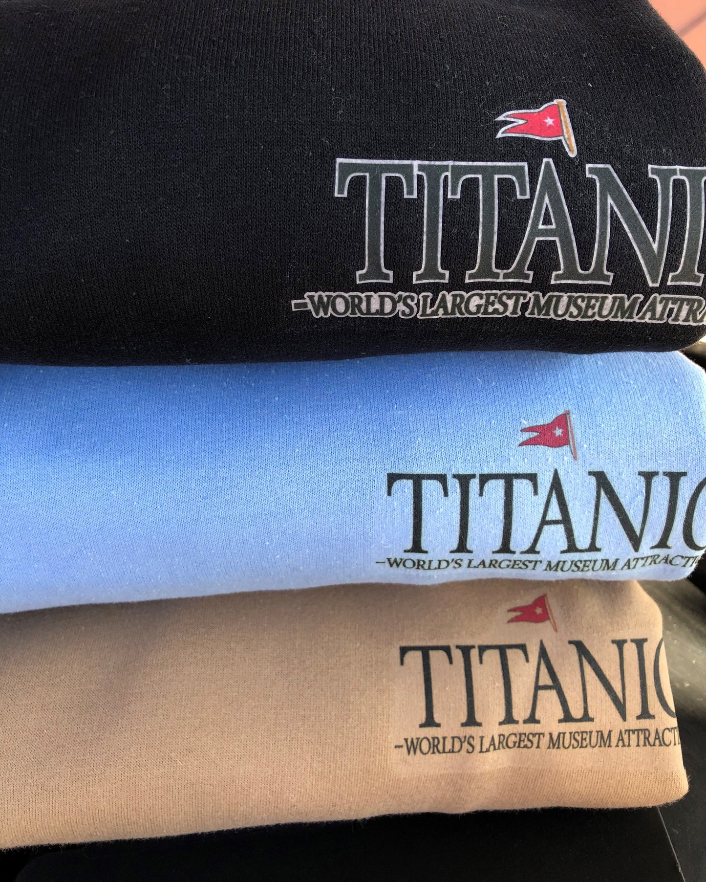 Titanic Vintage Postcard Hoodie