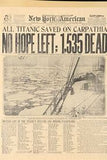NEWS PAPER , NEW YORK AMERICAN APRIL 17 1912
