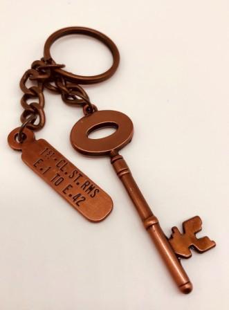 FIRST CLASS STATE ROOM REPLICA KEY RING