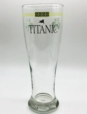 TITANIC SHAMROCK PILSNER GLASS